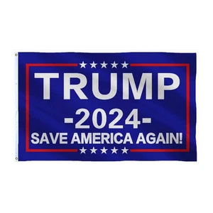 2024 Donald Trump Save America Again Fade Resistant 3x5 Indoor Outdoor Flag Thick Fabric Waterproof 2024 Donald Trump Save America Again Fade Resistant 3x5 Indoor Outdoor Flag Thick Fabric Waterproof