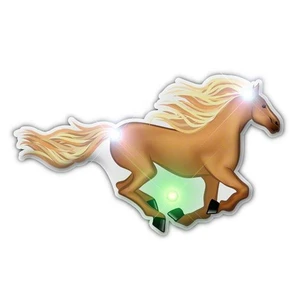 Blinkee Horse Flashing Body Light Lapel Pins Blinkee Horse Flashing Body Light Lapel Pins