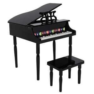 Four Feet Mechanical Wooden 30 Key Piano for Kids Four Feet Mechanical Wooden 30 Key Piano for Kids