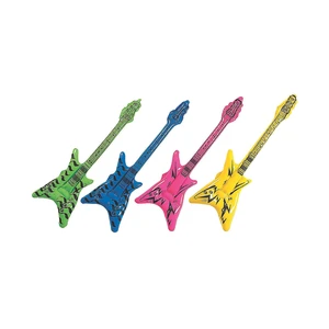Assorted Inflatable V Guitar 1 Piece Assorted Inflatable V Guitar 1 Piece