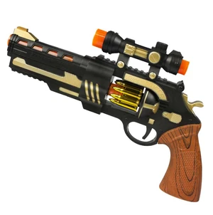 13 Inch Revolver LED Toy Gun 13 Inch Revolver LED Toy Gun
