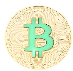 Collectors Item Silver Coated Bitcoin with Green Letter B No Value Replica Imitation Collectors Item Silver Coated Bitcoin with Green Letter B No Value Replica Imitation