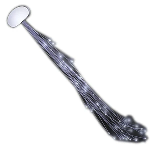 Sparkly Fiber Optic Hair Lights White Sparkly Fiber Optic Hair Lights White
