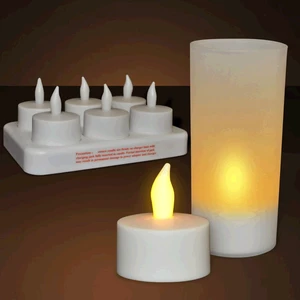LED Rechargeable Candle Light Set LED Rechargeable Candle Light Set