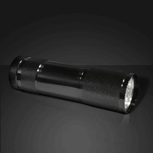 Small Black Flashlight with Bright White LEDs Small Black Flashlight with Bright White LEDs