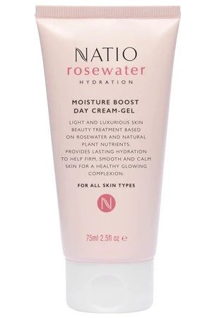 Rosewater Moisture Boost Day CreamGel by Natio for Women 2.5 oz Cream Rosewater Moisture Boost Day CreamGel by Natio for Women 2.5 oz Cream