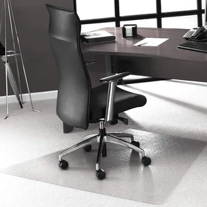 Advantagemat Vinyl Corner Workstation Chair Mat for Carpets up to 3/4" 48" x 60" Advantagemat Vinyl Corner Workstation Chair Mat for Carpets up to 3/4" 48" x 60"