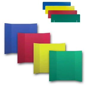 Flipside Products Corrugated Project Boards & Headers Set, 36" x 48", Assorted Colors, 24 Sets Flipside Products Corrugated Project Boards & Headers Set, 36" x 48", Assorted Colors, 24 Sets