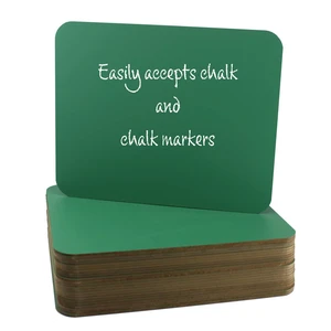 Flipside Products 9.5" x 12" Green Chalkboard, Portable Lapboard, Pack of 24 Flipside Products 9.5" x 12" Green Chalkboard, Portable Lapboard, Pack of 24