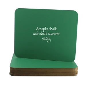 Flipside Products 9.5" x 12" Green Chalkboards, Classroom Set, Student Drawing, Small School Chalkboard, Menu Board, Pack of 12 Flipside Products 9.5" x 12" Green Chalkboards, Classroom Set, Student Drawing, Small School Chalkboard, Menu Board, Pack of 12