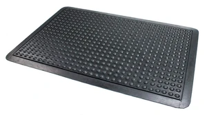 Doortex Black Cushioned AntiFatigue Bubble Mat 36" x 60" Doortex Black Cushioned AntiFatigue Bubble Mat 36" x 60"
