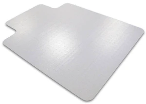 Floortex Basic Chair Mat with Lip 48" x 60" for Standard Pile Carpets, Clear, (FR1115226LV) Floortex Basic Chair Mat with Lip 48" x 60" for Standard Pile Carpets, Clear, (FR1115226LV)