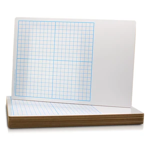 Flipside Products 11" x 16" Two Sided 1/2" Graph Dry Erase Board, Math Manipulatives, Students and Classroom, Grid, Home School, Flipside Products 11" x 16" Two Sided 1/2" Graph Dry Erase Board, Math Manipulatives, Students and Classroom, Grid, Home School,