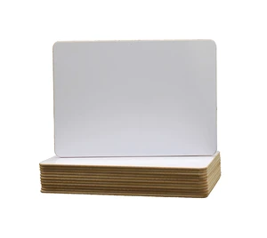 TwoSided Dry Erase Marker Boards, 6" x 9", Class Pack of 12 TwoSided Dry Erase Marker Boards, 6" x 9", Class Pack of 12