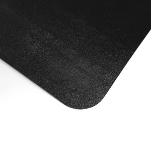 Black Vinyl Rectangular Chair Mat for Carpets 48" x 60" Black Vinyl Rectangular Chair Mat for Carpets 48" x 60"