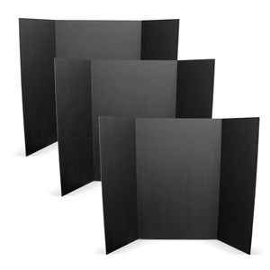 36 X 48 Total Black Foam Project Board Pack Of 3