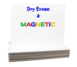 9 X 12 Two Sided Magnetic Dry Erase/Magnetic Dry Erase Board Class Pack Of 12 9 X 12 Two Sided Magnetic Dry Erase/Magnetic Dry Erase Board Class Pack Of 12