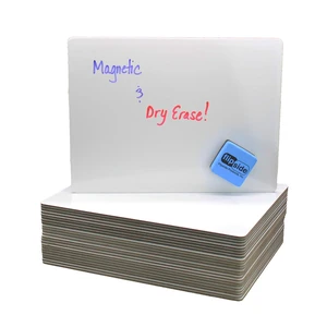 9 X 12 Two Sided Magnetic Dry Erase/Magnetic Dry Erase Board Class Pack 24 9 X 12 Two Sided Magnetic Dry Erase/Magnetic Dry Erase Board Class Pack 24
