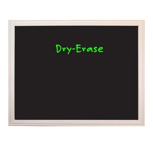 18 X 24 Wood Framed Black Dry Erase Board