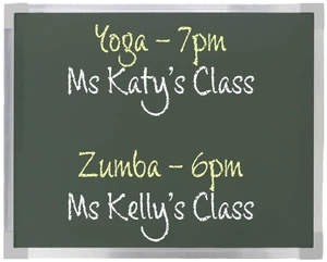 24 X 36 Aluminum Framed Green Chalkboard 24 X 36 Aluminum Framed Green Chalkboard