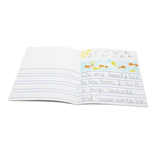 Softcover Thin Ruled Book 7X8.5 Portrait, Class Pack 24