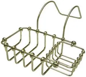7x4 SWIVEL SOAP & SPONGE HOLDER-Satin Nickel Finish