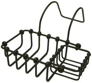 7x4 SWIVEL SOAP & SPONGE HOLDER-Dark Bronze Finish