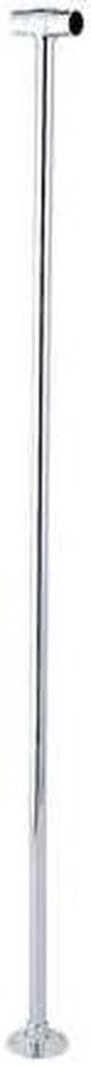SHOWER CURTAIN RAIL SUPPORT-Chrome Finish
