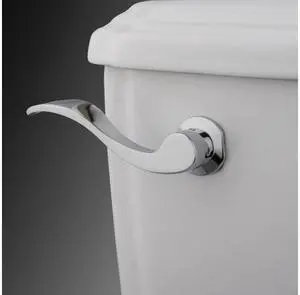 NU WAVE HANDLE FOR TANK-Polished Chrome Finish