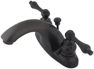 ENGLISH COUNTRY 4 LAVATORY FAUCET-Oil Rubbed Bronze Finish