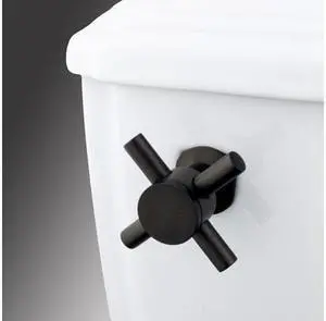 Kingston Brass KTDX5 Concord Cross Tank Lever - Oil Rubbed Bronze