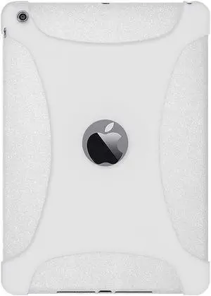Amzer Silicone Skin Jelly Case - Solid White for Apple iPad Air 2