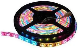 Lunasea Flexible Strip LED - 5M w/Connector - Red/Green/Blue - 12V