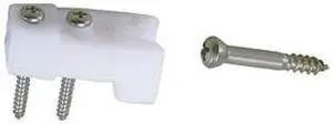 Perko Door Catches 2/Card White Nylon/Stainless