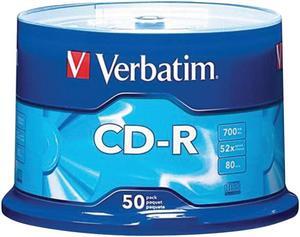 VERBATIM 94691 700MB 80-Minute 52x CD-Rs (50-ct Spindle)
