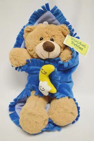 Brown Bear Blanket Babies 11" by Fiesta Brown Bear Blanket Babies 11" by Fiesta
