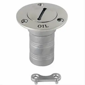 Whitecap Hose Deck Fill - 1-1/2" Hose - Oil