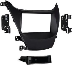 Metra 99-7362B Black Single DIN Stereo Dash Kit for 2014-up Hyundai Elantra