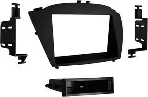 Metra 99-7364B Black Single DIN Dash Kit for Select 2014-up Hyundai Tucson