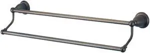 Kingston Brass BA175318ORB Heritage 18 in. Dual Towel Bar, Oil Rubbed Bronze