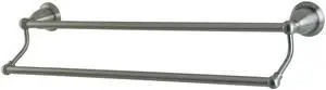 Kingston Brass BA175318SN Heritage 18 in. Dual Towel Bar, Satin Nickel