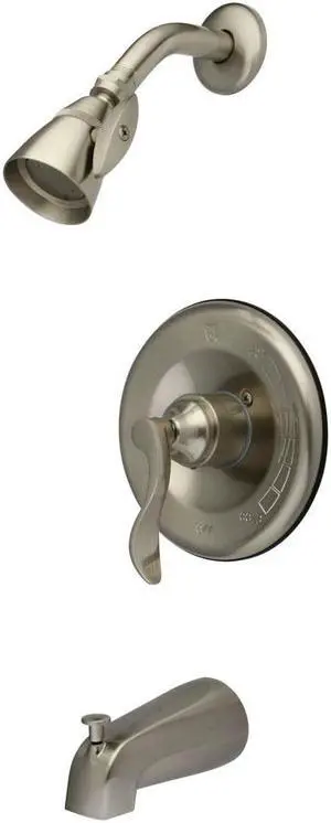 Kingston Brass KB1638DFL Single Handle Tub & Shower Faucet