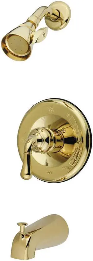 Kingston Brass KB163.T Magellan Tub Filler Faucet with Metal Lever Handle