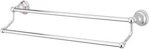 Kingston Brass BA556318C Royale 18 in. Dual Towel Bar, Chrome