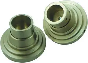 Kingston Brass SRP2718 Brass Shower Rod Base for MILANO Straight or Tension Show