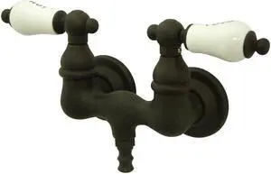 Kingston Brass CC33T5 Vintage 3-3/8" Wall Mount Clawfoot Tub Filler