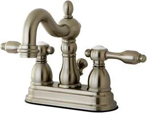 Kingston Brass KB1608TAL Tudor 4" Center Lavatory Faucet With Retail Pop-Up