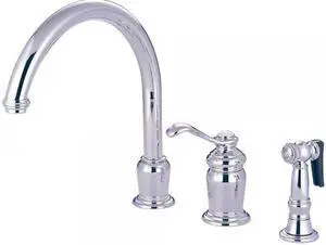 Kingston Brass KS7821TLBS Kitchen , Faucet, Polished Chrome