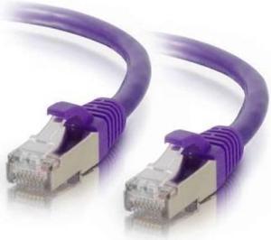 C2G 00904 Cat6 Cable - Snagless Shielded Ethernet Network Patch Cable, Purple (8 Feet, 2.43 Meters)