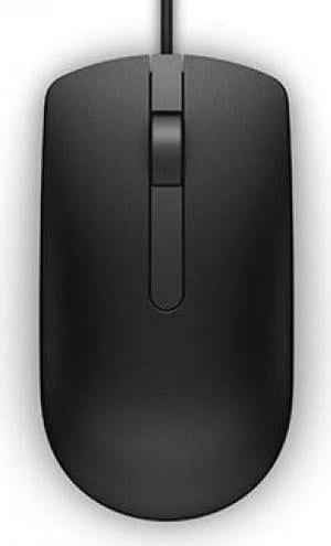 DELL MS116 Black 3 Buttons 1 x Wheel USB Wired Optical 1000 dpi Mouse